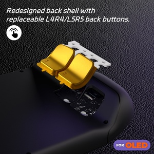 Kit de Reemplazo de Botones Completos en Dorado Cromado para Steam Deck OLED, Fácil Instalación - Product Image 5