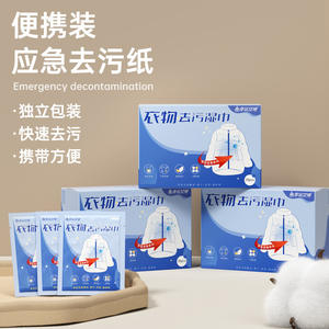 Lingettes détachantes Lucky Lady pour vêtements, boîte de 20 pièces, portables, pour le nettoyage des taches d'huile et des doudounes - Product Image 3