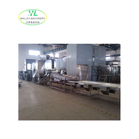 Fabriekslevering Walley merk aanpassing groenten fruit ui droogproductielijn complete automatische PLC pomp tandwiel