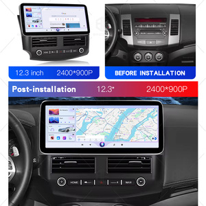 Autoradio Android 12,3 pouces 4+64 Go/<span class=keywords><strong>6</strong></span>+128 Go/8+128 Go 8 cœurs DSP CarPlay sans fil Stéréo de voiture pour Mitsubishi <span class=keywords><strong>Outlander</strong></span> 2008-2015 - Product Image 6