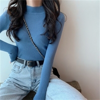 Suéter Casual de Invierno para Mujer, Cuello Redondo, Manga Larga, 100% Acrílico, Antipilling, Transpirable