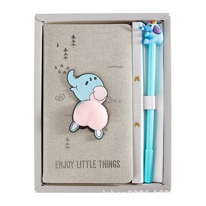 โน๊ตบุ๊คขายส่งโรงเรียนการ์ตูนวางแผนรายวันหนังโน๊ตบุ๊คแบบพกพาด้วยปากกา - Product Image 6