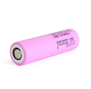 Batterie cylindrique rechargeable Li-ion <span class=keywords><strong>18650</strong></span> <span class=keywords><strong>35E</strong></span> 3.6V 3500mAh 3C pour lampes de poche, banques d'alimentation et appareils électroniques portables - Product Image 2