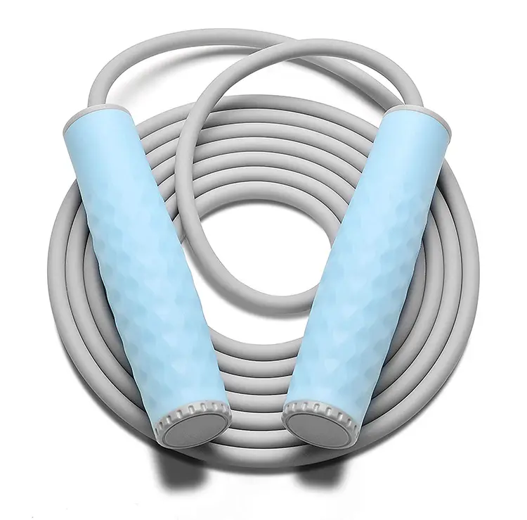 Регулируемая Утяжеленная Скакалка NEH по заводской цене, силиконовая Скакалка для фитнеса, Скакалка с пользовательским логотипом, скоростная Беспроводная Скакалка