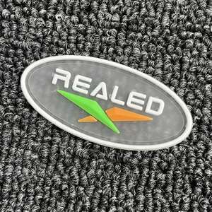 Factory Direct <b>Transparent</b> Bandages 3D Embossed Iron Hook and Loop Clothing <b>Transparent</b> Custom PVC Patch for Garment - Product Image 2
