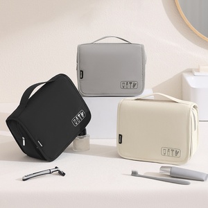 New Hanging Travel Toiletry <b>Bag</b> Portable Waterproof Makeup Pouch Large Capacity Multi-Layered Storage Toiletries Bathroom - Product Image 4