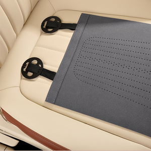 Leg Pressure Relief <b>Seat</b> <b>Cushion</b> Memory Foam, Suede Extended Breathable High Density Universal Fit, <b>for</b> BMW Toyota Honda - Product Image 5