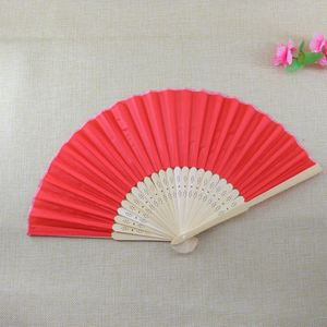 Abanico Plegable de Nailon Personalizado al por Mayor para Bodas, con Diseño de Flores Pintadas, para Uso Promocional - Product Image 6