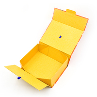 Boîtes d'emballage d'expédition de bougie de cadeau en carton d'impression de luxe boîtes d'emballage personnalisées en or de couleurs vives pour bougie