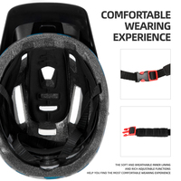 Prix départ usine Casque de vélo de montagne portable avec boucle de base de caméra d'action universelle pour l'équitation
