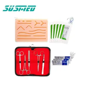 Medical Students Surgical Suture Practice Kit With Skin Operate Pad Practice Suture Pad Training Suture Pad