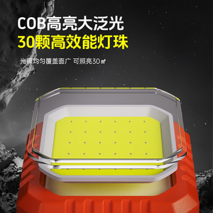 Multifunctional <b>Led</b> <b>Work</b> Lamp With Digital Display Magnetic Adsorption Usb Charging Camping <b>Light</b> Ip65 Dimmable - Product Image 5