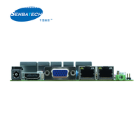 X86 Embedded Celeron J1900 Nano Itx 3g Ordinateur Soc à carte principale unique avec Lvds Usb3.0 Support Linux