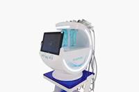 Système intelligent de gestion de la peau bleu glace 7-en-1, appareil de beauté facial IA avec nettoyage en profondeur et soin nourrissant