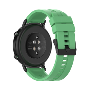Nouvel arrivage, bracelet en Silicone coloré de 20mm avec boucle noire, bracelet de montre pour <span class=keywords><strong>Huawei</strong></span> Watch <span class=keywords><strong>GT2</strong></span> <span class=keywords><strong>42mm</strong></span> - Product Image 5