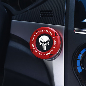 Tự Động Động Cơ Bắt Đầu Nút Bìa Xe Trang Trí Nội Thất Bat Đánh Lửa Xoay Chuyển Đổi Một Phím Dừng Nút Phụ Kiện - Product Image 4