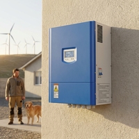 Polonia dio la bienvenida a la unidad completa inteligente turbina eólica vertical 20KW 10000W 5KW también llamado generador de viento 10kw 20V 110V 380V