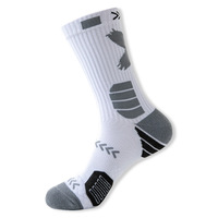 Crew Basketball Captain Football Compression Golf Crew Chaussettes Cheville Anti Grip Chaussettes de Compression