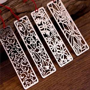 Blank Acrylic Bookmark Transparent DIY Craft Accessory - Product Image 1