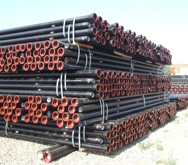 En545 Ductile Iron Pipe Class K9 Cement Lined Cast Iron Di Pipe for Water System