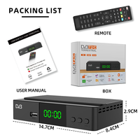 Décodeur TV numérique terrestre H265 personnalisé, 1080P Full HD, récepteur FTA DVB T2, décodeur DVB T2