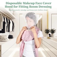 Housses de protection jetables pour maquillage, en non-tissé, pour essayage en boutique de robes de mariée