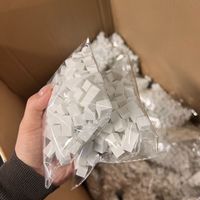 Lot de 5000 éponges à gel pour ongles, blocs de tofu 1x1cm, éponges à tapoter pour nail art, outils DIY