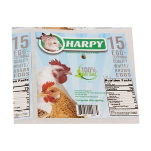 Etiquetas Autoadhesivas Rectangulares de Papel Sintético Dorado Premium FX, Duraderas para Envasado de Alimentos - Product Image 5