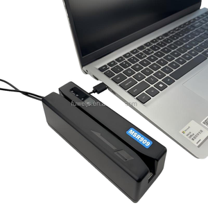 Msr909 Chống nhiễu từ sọc đầu đọc thẻ được xây dựng trong giao tiếp USB 13.56MHz cung cấp nhiều trình điều khiển trình diễn - Product Image 1