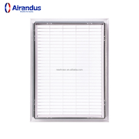 NOUVEAU HVACR SGP Slimline Retour Air Grilles Climatisation Salon Atelier Air Grille Registres & Grilles Qualité Usine