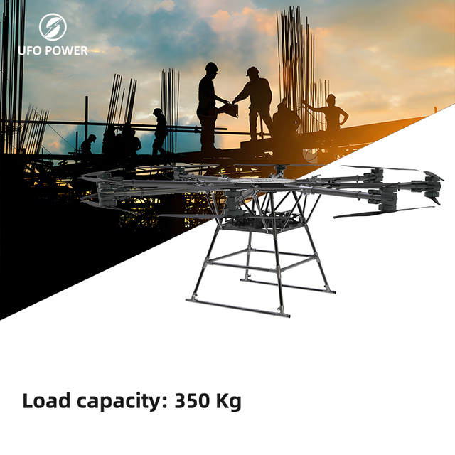 Mountain Cargo Transport Lifting UAV High Performance Big Payload Multicopter Aircraft for Electricity and Mining Industry