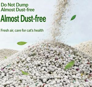 BENJIE Spherical Low Dust Extra Odor Control Fast Clumping Highly Adsorbent 10L Bentonite Cat Litter - Product Image 2