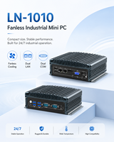 Mini PC Compacto con CPU I3-8130U/I5-8250U/I7-8550U, LAN, USB, COM, HD, VGA, SSD Opcional, Windows/Linux para Control de Puerta de Enlace