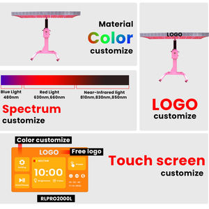 Ideatherapy <span class=keywords><strong>2025</strong></span> les plus populaires 9 longueurs d'onde APP contrôle panneau de thérapie par la lumière rouge lit de thérapie par la lumière rouge thérapie par la lumière rouge - Product Image 6