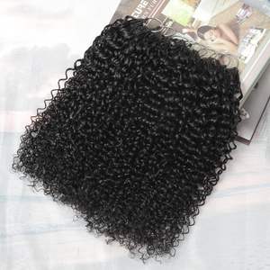 Extensiones <span class=keywords><strong>de</strong></span> <span class=keywords><strong>Cabello</strong></span> Humano Virgen con Pluma Rizada Piexie Sin Procesar, Extensiones <span class=keywords><strong>de</strong></span> <span class=keywords><strong>Cabello</strong></span> Humano con Cutícula Alineada - Product Image 5