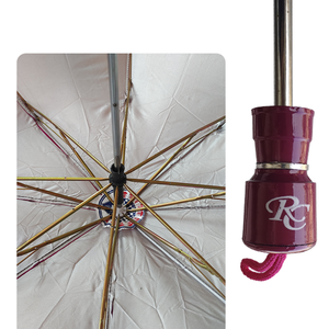 Parapluie de voyage V, pliable, résistant au vent, compact, protection contre la pluie, design léger pour hommes et femmes - Product Image 4