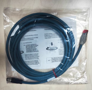 Cable de Extensión Ethernet KEYENCE OP-88087 M12 a RJ45 de 5m para Medidor de Flujo de Gas de la Serie FD-G con Abrazadera OP 88087 - Product Image 2