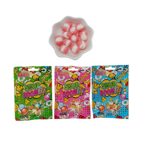 Sweet Sour Boom Sugar Chewy Candy Fruit Flavor Crispy Freeze Dried Candy