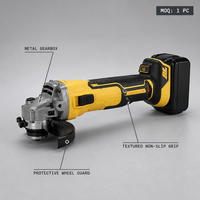 Meuleuse d'angle sans fil sans balais professionnelle, machine électrique de meulage, de découpe et de polissage, outils électriques pour la construction, le métal et le bricolage