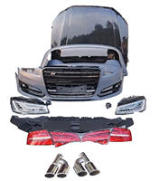 Kits de Carrocería de Alta Calidad Aptos para Audi A8 Antiguo a Nuevo, Actualización de 11-13 Años a 17 W12 S8