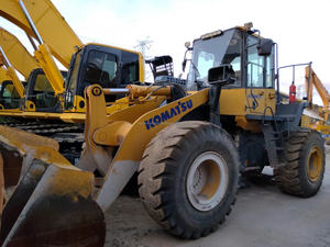 Komatsu Mini chargeuse sur pneus avant WA380-6 WA380-3 Japon avec moteur central et pompe d'occasion Composant à bas prix - Product Image 6