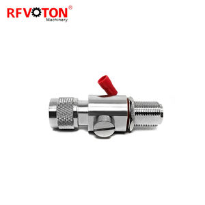 Factory N Macho Plug Macho to n FemaleJack Bulkhead Coaxial Pararrayos Tubo de gas Descarga Protector contra sobretensiones 6G - Product Image 2