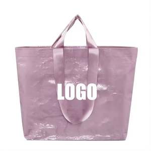 Bolsa de Compras Reutilizable Personalizada de Polipropileno Tejido de 140 g/m², Ecológica, Plegable, con Asas - Product Image 2