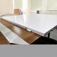 Location de piste de danse professionnelle pour événements, kit portable robuste et moderne en contreplaqué avec bords en aluminium, pour intérieur/extérieur