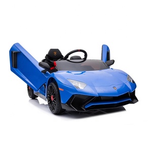 Voiture électrique pour bébé <span class=keywords><strong>Lamborghini</strong></span> Cool 12v sous licence, jouet de voiture électrique pour enfants à conduire - Product Image 3