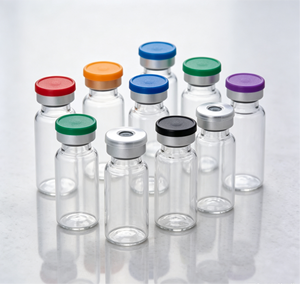 Blank Glass Storage Bottles For Freeze-Dried Powder, Regular Dimension, Quick Dispatch Mass Orders - Product Image 1