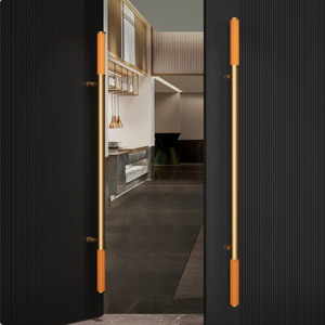 Kính Sang Trọng Brass Xử Lý Brass Cửa Xử Lý Vàng Kéo Xử Lý Cho Thủy Tinh Và Cửa Ra Vào Bằng Gỗ Với Giá Tốt - Product Image 3