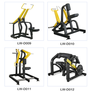 Multifunktion platte geladen Profession elle kommerzielle Fitness geräte Quadri zeps Glutes Standing Leg Curl Trainings gerät - Product Image 4