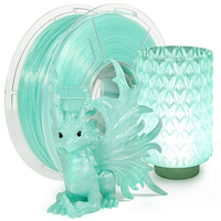 ISANMATE PLA Clear Glitter Filamento Sparkling Galaxy Color China Venta al por mayor Impresora 3D PLA Filamento