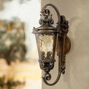 Extérieur Casa <span class=keywords><strong>Marseille</strong></span> Haute Noir Applique murale Extérieure avec Design Classique - Product Image 1